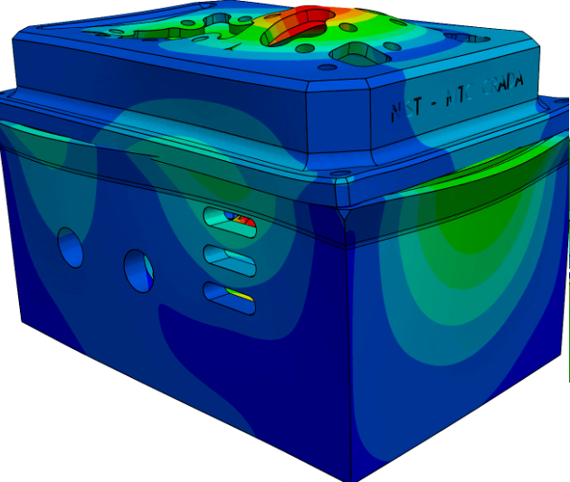 coreform-iga-for-abaqus-type-04 Large deformation result
